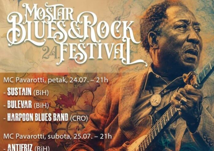 Besplatan ulaz na 24. izdanje Mostar Blues & Rock Festivala
