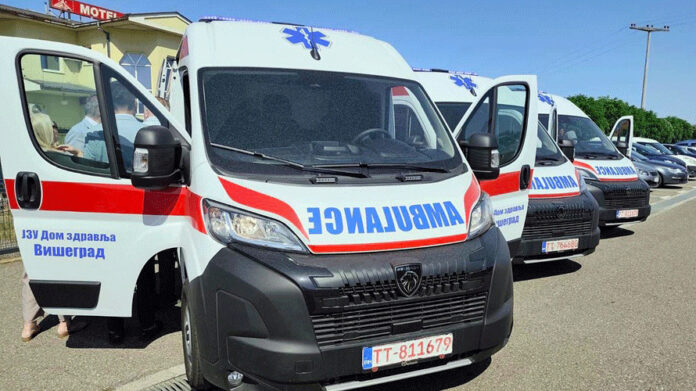 Uručena sanitetska vozila za Nevesinje, Višegrad i Pale