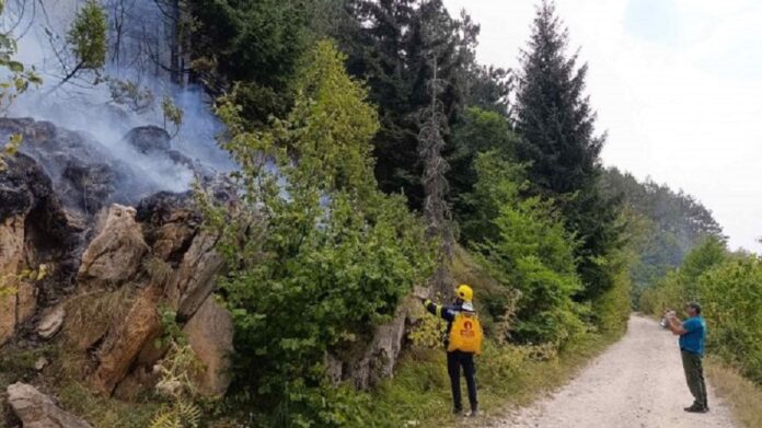 Na Trebeviću bukte nova požarišta