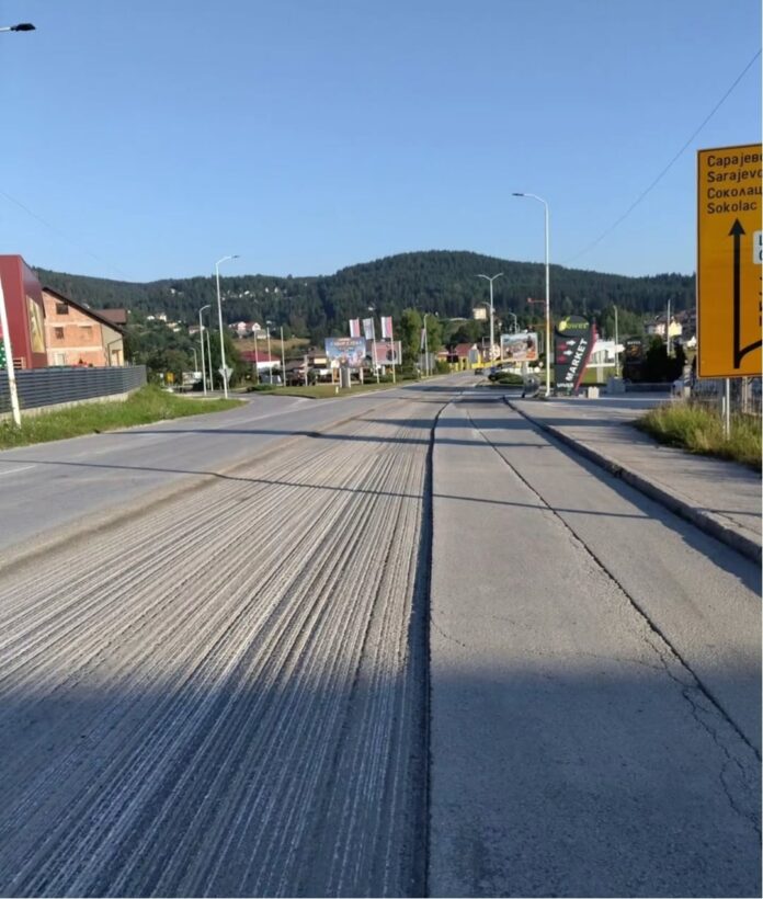 Nastavak infrastrukturog zamaha u Palama: Počela obnova magistralnog puta od kružnog toka prema tunelu