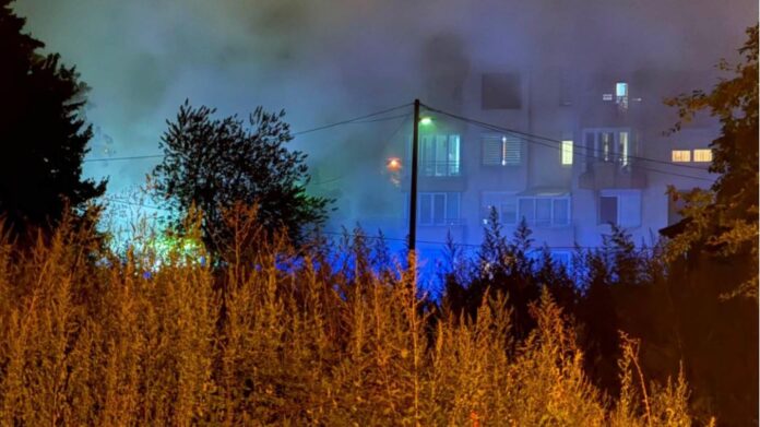 Uhapšena žena nakon sinoćnjeg požara u Novom Sarajevu