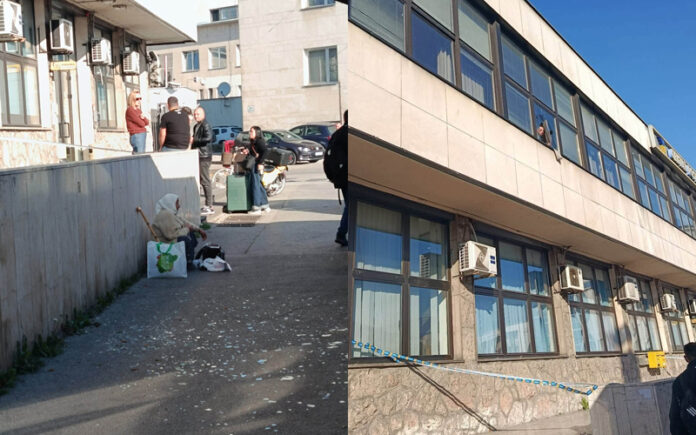 Radnik BH Pošte namjerno glavom razbio stakleni portal. Šta se desilo u pošti kod Željezničke stanice u Sarajevu?